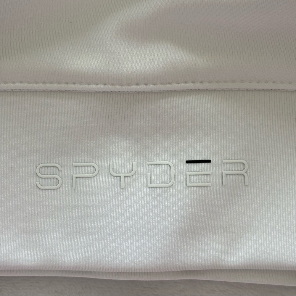 Spyder Active Pullover Racerback White Sports Bra--EUC--XL - Picture 5 of 9